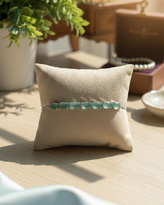 Serene Sea-Foam Stone Bangle (Nature-inspired)