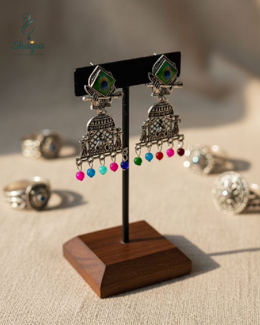 Mor-Pankh Heritage Earrings