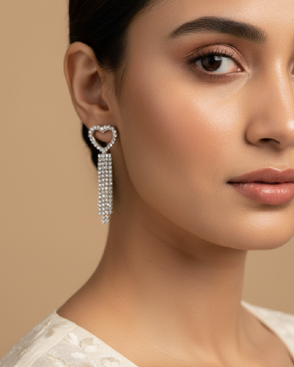 The Dil-Se Diamond Tassels- Earrings