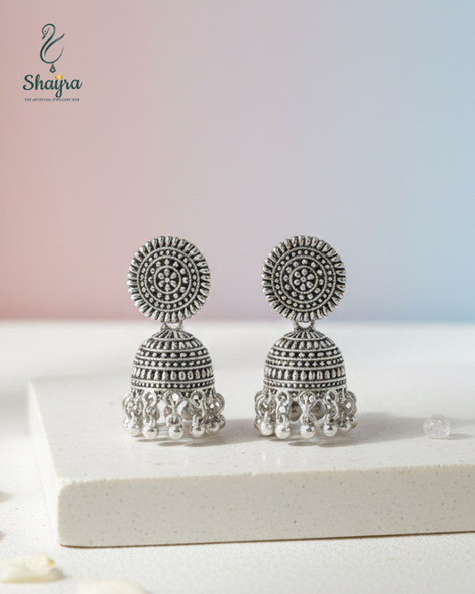 The Vintage Floret Jhumkas