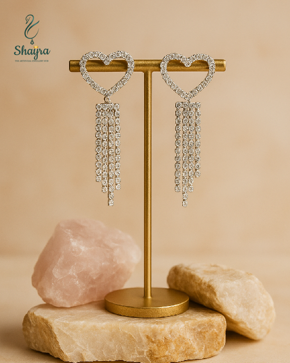 The Dil-Se Diamond Tassels- Earrings