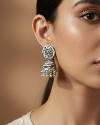 The Vintage Floret Jhumkas