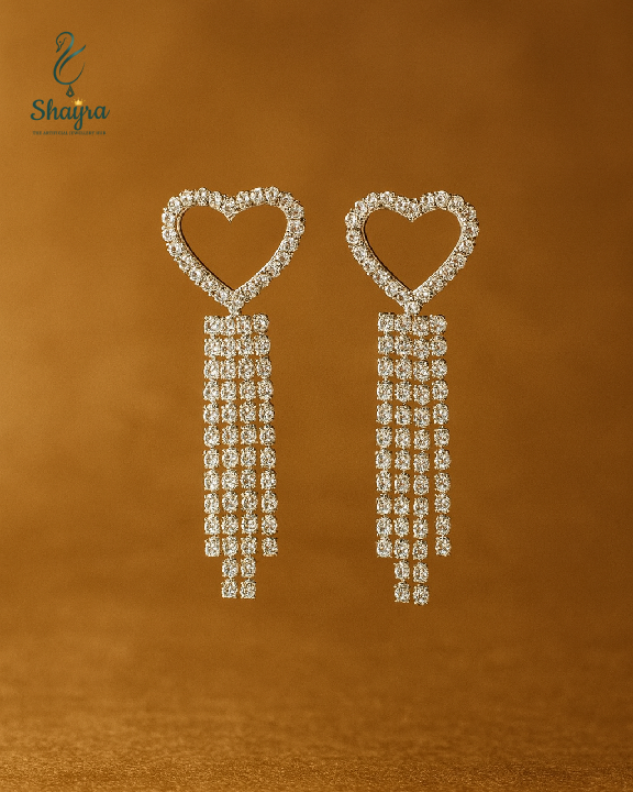 The Dil-Se Diamond Tassels- Earrings