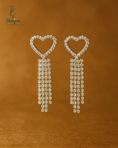 The Dil-Se Diamond Tassels- Earrings