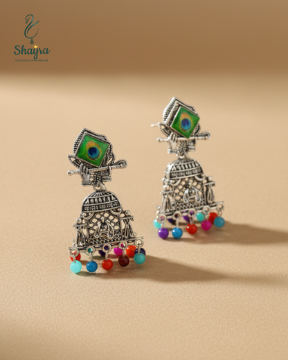 Mor-Pankh Heritage Earrings